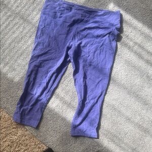 Nike Girls Purple Capri Leggings
